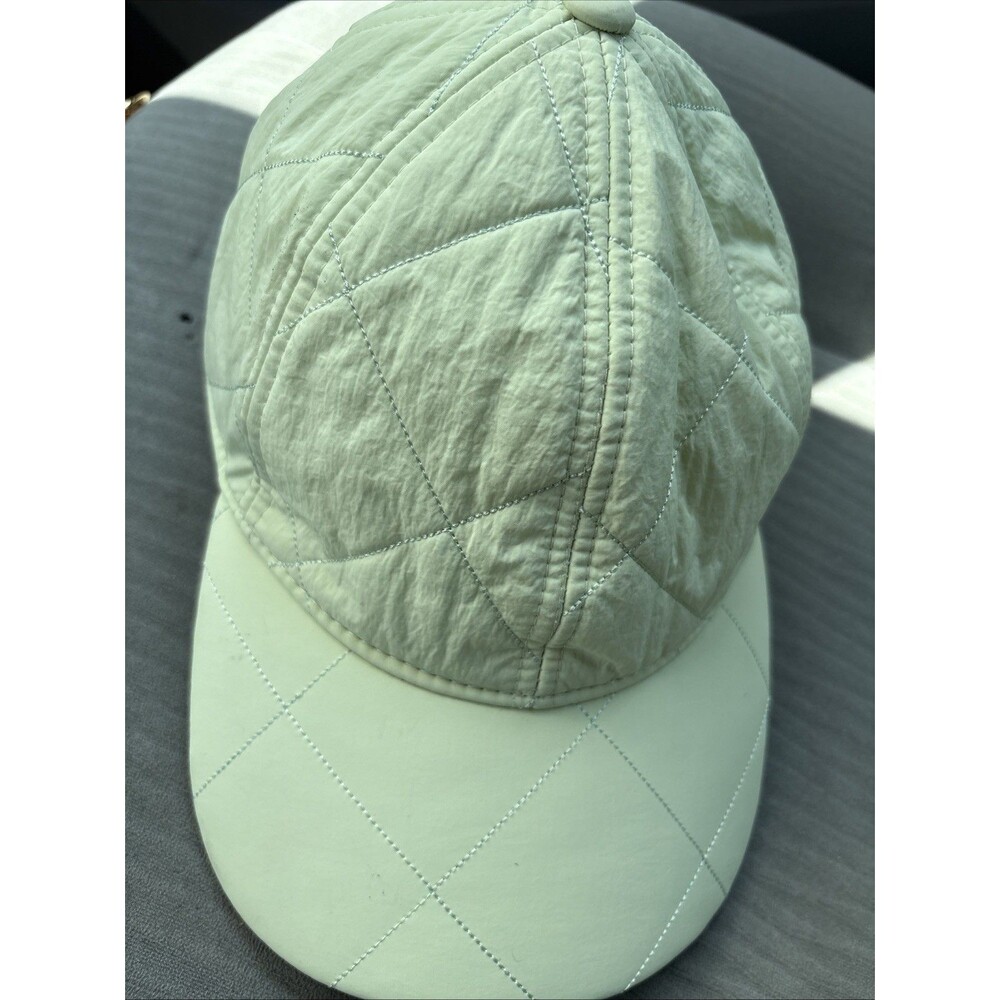 NWOT All in Motion for J Crew Green Pastel Quilted Puffer Baseball Hat Women’s❤️